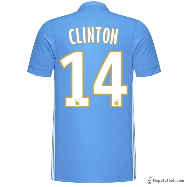 Camiseta Marsella Replica Segunda Ropa Clinton 2017/18